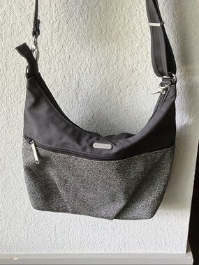 Baggallini Securtex Anti-Theft Large Hobo Tote Bag